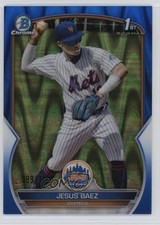 2023 Bowman Chrome Prospects Blue RayWave Refractor /150 Jesus Baez #BCP-12 1ej4