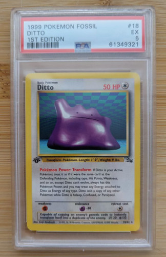 Ditto (1st Edition) graded PSA 5 for sale on eBay