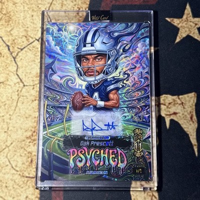 2026 Wild Card JTH Dak Prescott  True 1/1 Jumbo Auto Color Match SSP RARE 