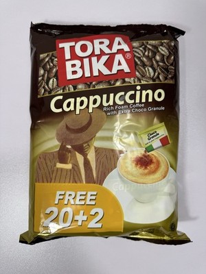 Cappuccino TORA BIKA Cappuccino 550grams(22Sachets*25g) Easy to prepare.