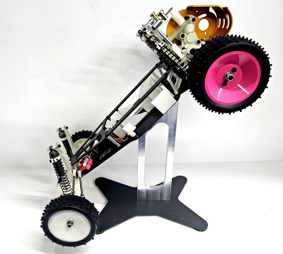 Carbon and aluminum Car Display Stand For 1/10 Buggies Trucks RC10 RC10T JRX2 - Image 3 of 4