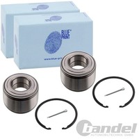 2X Blue Print Radlager Hinten Beidseitig Passend FÜR Toyota Hiace