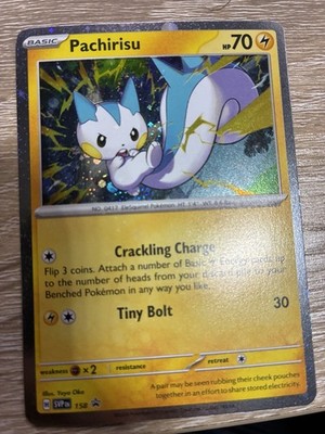 Pachirisu 158 Sv: Scarlet & Violet Promo Cards Cosmos Holo