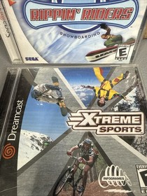 Saga Dreamcast Vintage Game Lot Of 2 Tested Working Rippin Riders Xtreme Sports