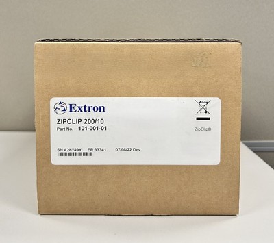 Extron ZipClip 200/10, 101-001-01 - 9 Clips Available
