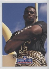 1991 Pro Line Portraits National Convention Embossing Pat Swilling #296 0q3