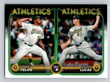 2024 Topps Update Series - Rookie Combos Angel Felipe, Easton Lucas #US306 (RC)