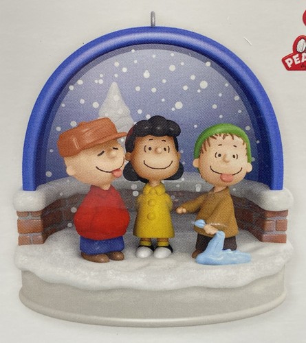 Hallmark Keepsake Ornament Magic The Peanuts Gang Ho! Ho! Ho! Tasty Snow! NIB - Picture 1 of 6