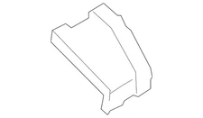 Genuine Nissan Roof Bow Bracket 73220-EA800