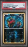 2015 POKEMON XY DOUBLE CRISIS #20 TEAM AQUA'S CARVANHA-REVERSE FOIL PSA 7