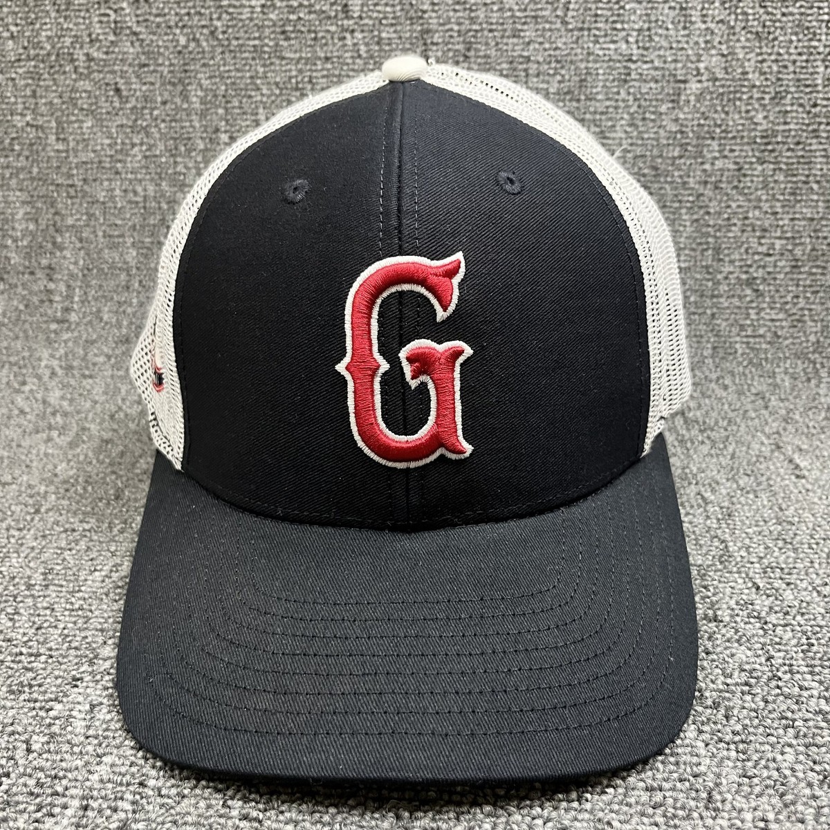 Greenville Drive '47 Brand MVP Trucker Hat Snapback Black White Red G Logo