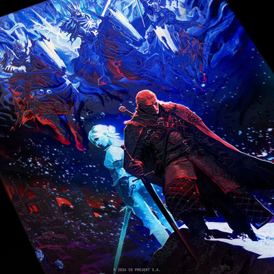 The Witcher Displate - Ultra Limited Edition - The Wild Hunt 20/500