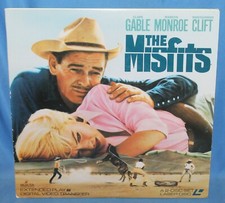 The Misfits 1961 Laser Disc MGM/UA Home Video Laserdisc 2 Disc