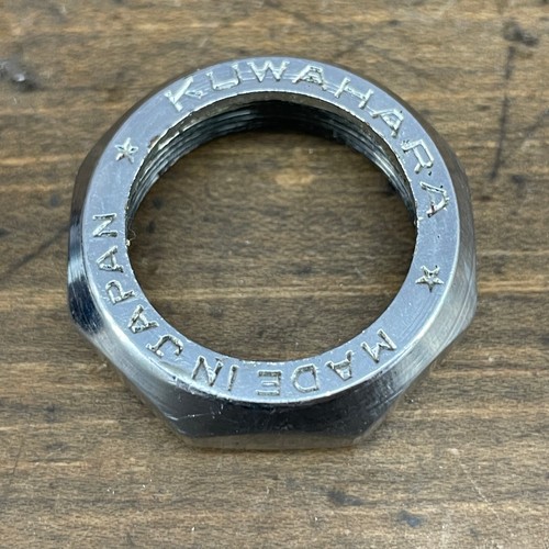 Vintage Kuwahara HeadSet Top Nut Race Parts Old School BMX Made Japan 1 in Cap - Picture 2 of 13