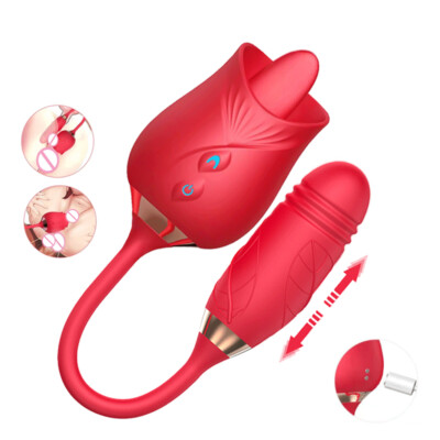 Rose Vibrator G-Spot Telescopic Dildo Adult Oral Clit Licking for Women Sex Toys | eBay Rose Vibrator G-Spot Telescopic Dildo Adult Oral Clit Licking for Women Sex Toys | eBay