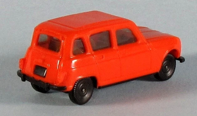 Modelo plástico HERPA Renault R4 (naranja) escala 1/87 HO NUEVO, RARO! ¡Clásico francés! Foto 4 de 4