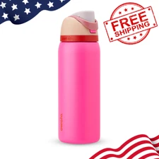 Owala Freesip 32 oz - Pink. Stainless steel insulated bottle .