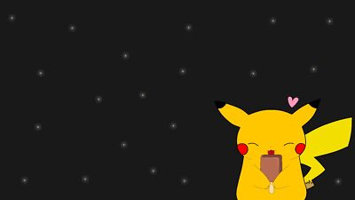 Pokemon pikachu fireflies ice cream anime pokmon Pad Gaming Mat Desk