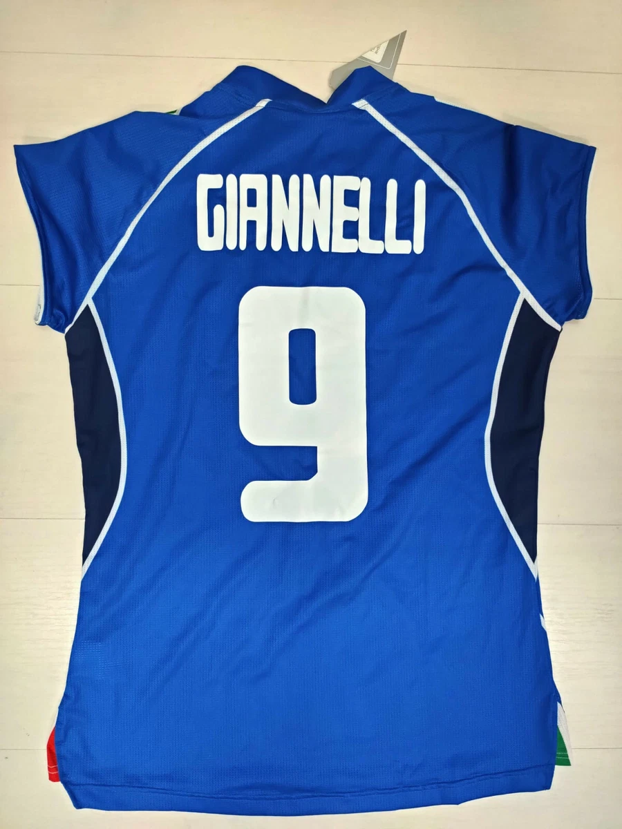 6827 ASICS FIPAV ITALY WOMEN S JERSEY GIANNELLI 9 ITALIAN NATIONAL VOLLEYBALL