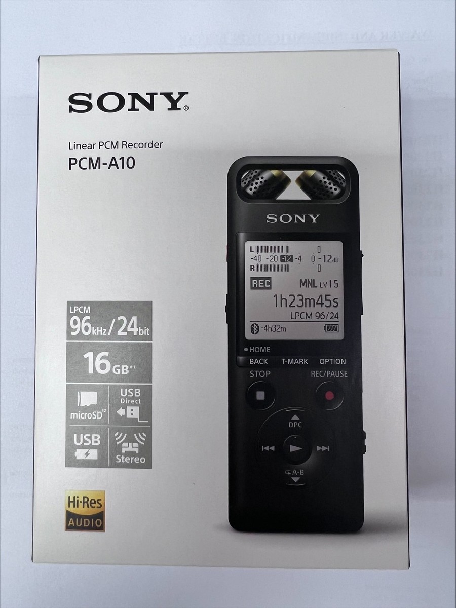 SONY PCM-A10 新品 未使用です SONY PCM-A10 リニアPCMレコーダー : サウンドイレブン - 通販