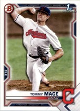 2021 Bowman Draft Tommy Mace 1st Bowman #BD-111 Cleveland Guardians Card
