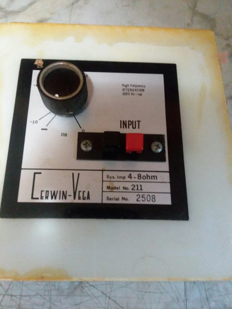 Cerwin vega cheap 211