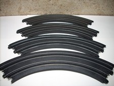 Auto World Track 9" Radius Turns 4 Pack Fits AFX