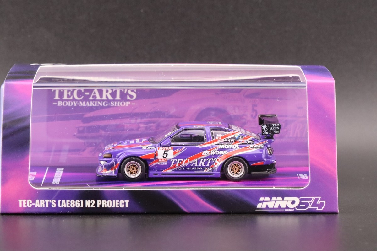 Inno64 Toyota AE86 N2 Project TecArts 1/64 | eBay