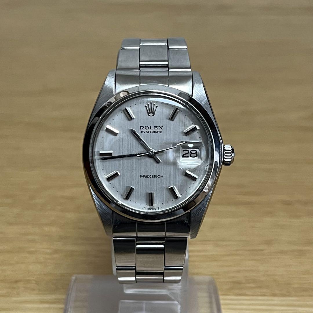 ROLEX OYSTER DATE　Ref6694 Rolex Oyster Date Precision Ref.6694 Vintage Silver Dial