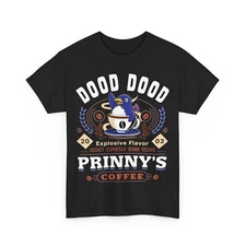 Prinny Dood Coffee Emblem Unisex T-Shirt. Disgaea Video Game. Etna. Usalia. 