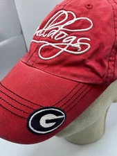 GA Bulldog red cap captivating head gear  