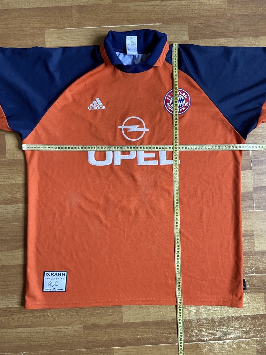 BAYERN MUNICH 1999 2001 GOALKEEPER SHIRT JERSEY ADIDAS sz XL