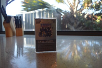 PLAYING FOR KEEPS RARE SEALED CASSETTE TAPE! ARCADIA PETER FRAMPTON JOE CRUZ