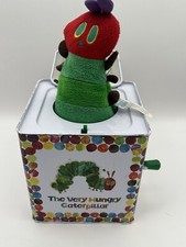 The Very Hungry Caterpillar Jack in the Box World of Eric Carle Toy tin metal