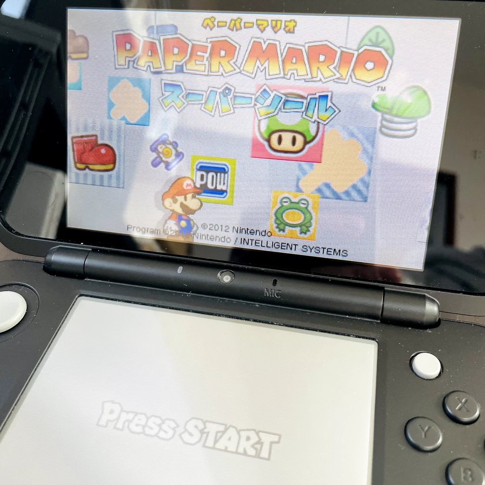 Paper Mario Super Seal Nintendo 3DS 2012 Japanese Version LNA-CTR-AG5J-JPN - Image 3 of 4