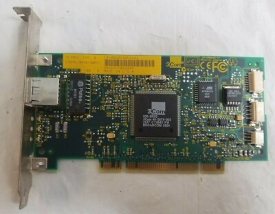 Vintage 3COM 3C905C-TXM Ethernet Adapter Card 10/1000