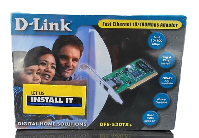 D-Link DFE-530TX+ 10/100Mbps Fast Ethernet PCI Adapter 