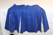 Vintage 1970's Cheerleader Skirt Navy Blue with White Pleats