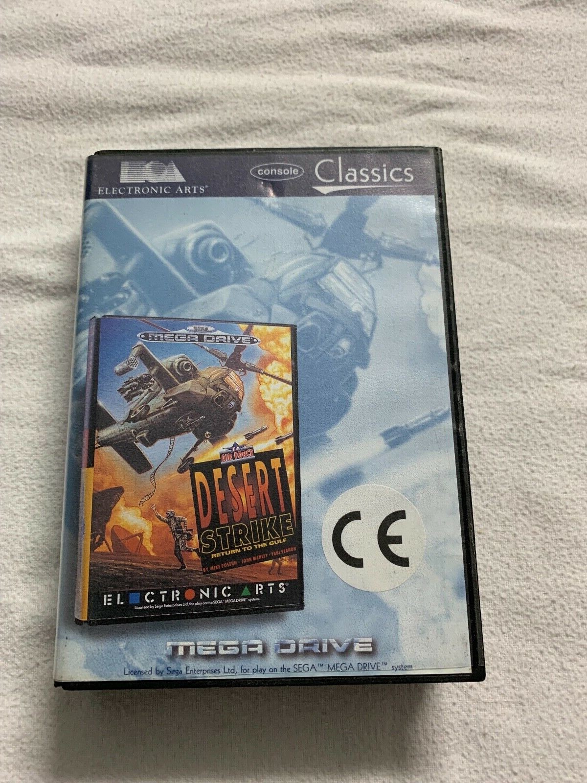 Desert Strike   Sega Megadrive PAL Complete boxed