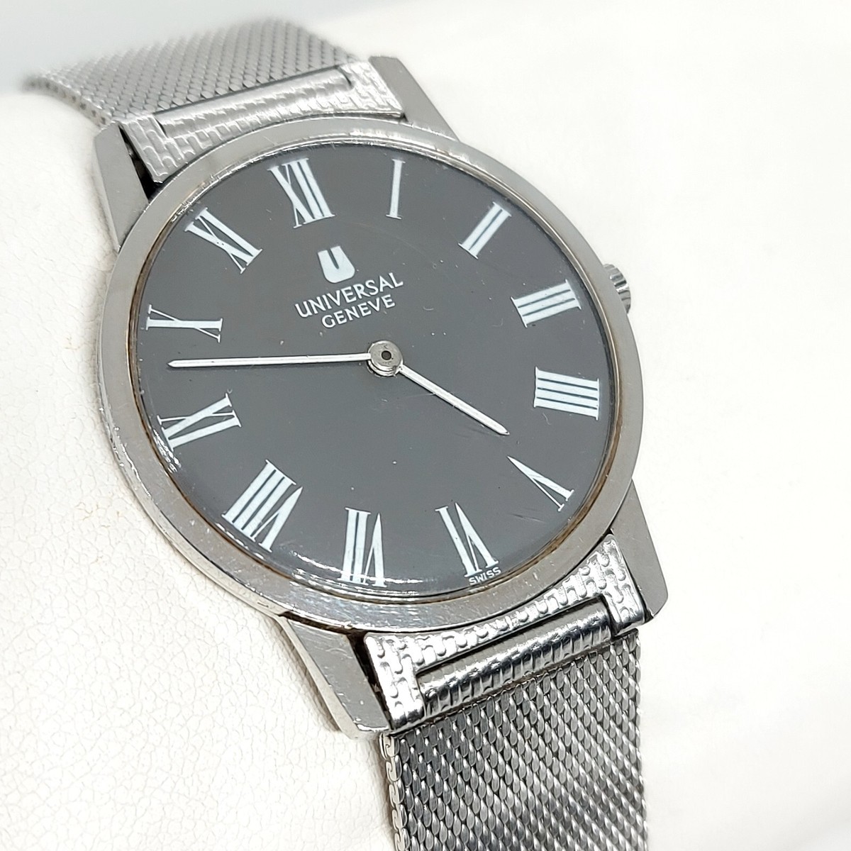 Universal Geneve Ultra Slim Manual Winding Grey Roman Dial - Main Image