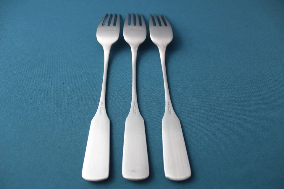 3 Dinner Forks WMF PILGRIM Satin Stainless Germany 7 1/2" - Image 4 of 4