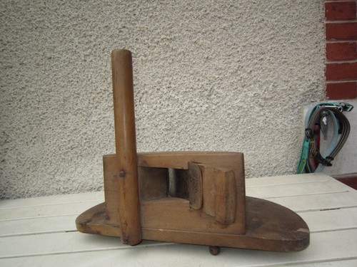 Antique Cooper's Plane In Wood 19th Century - Picture 13 of 17