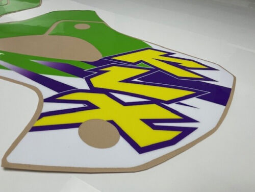 KAWASAKI SHROUD GRAPHICS KLX 300 FITS 97-08 OEM REPLACEMENT DECALS THICK KLX300 - Picture 6 of 8