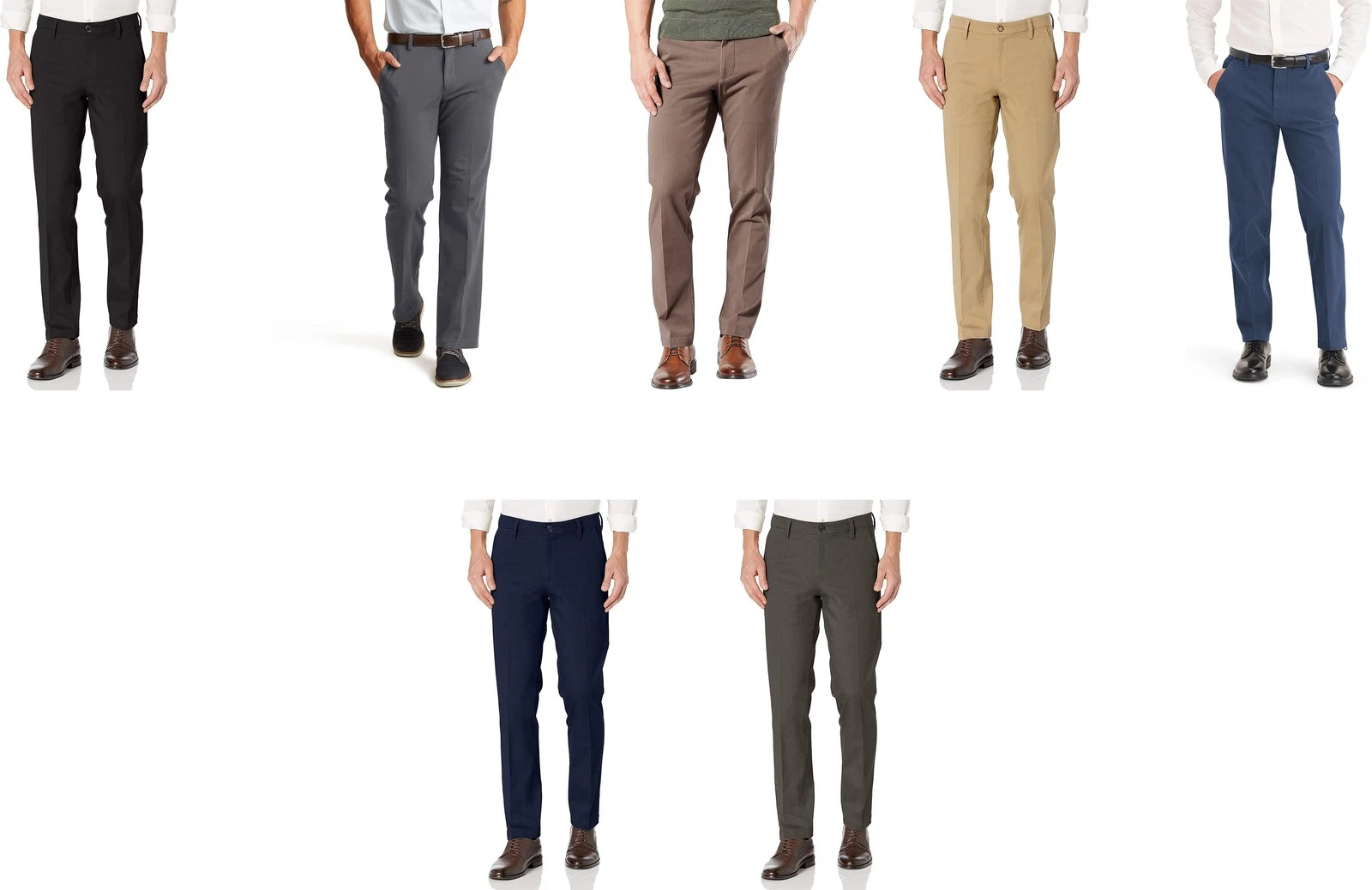 Dockers Men's Straight Fit Workday Khaki Smart 360 Flex Pants