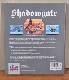 Shadowgate Mindscape Icon  Amiga PC Big Box Game Complete CIB Book Binder 1987