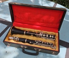 Clarinette R.MALERNE PARIS embout VANDOREN PARIS instrument anches