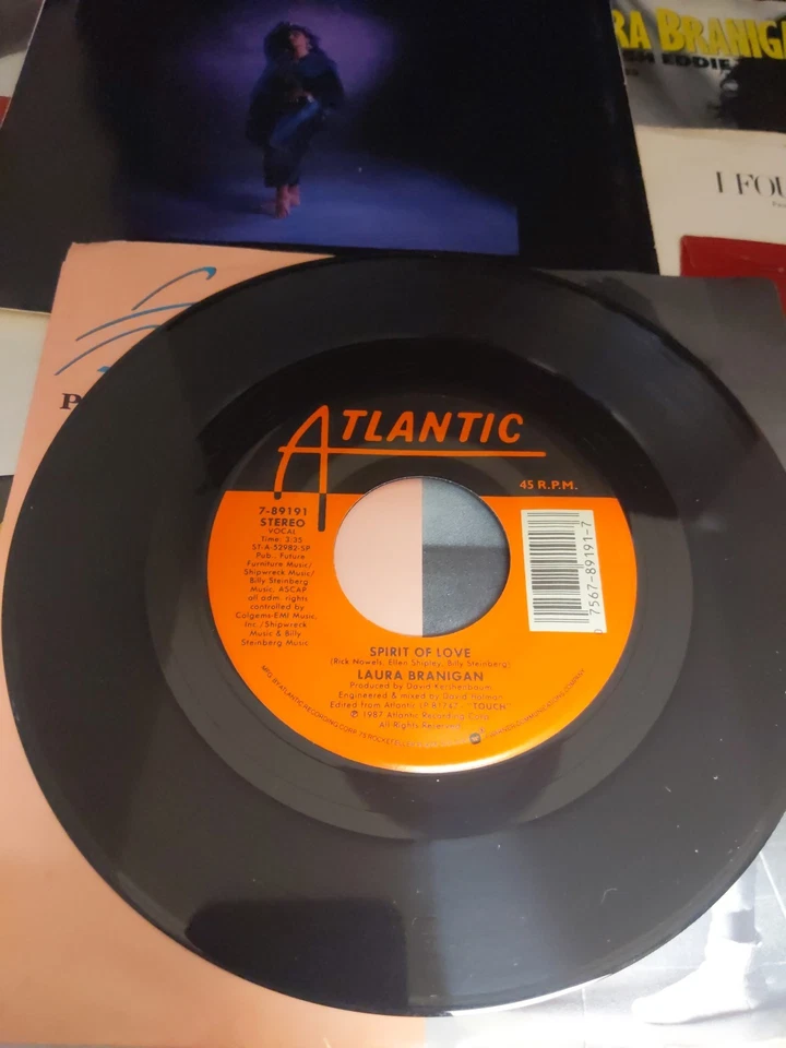 Lot Of 10x Laura Branigan 45RPM - Image 4 of 4