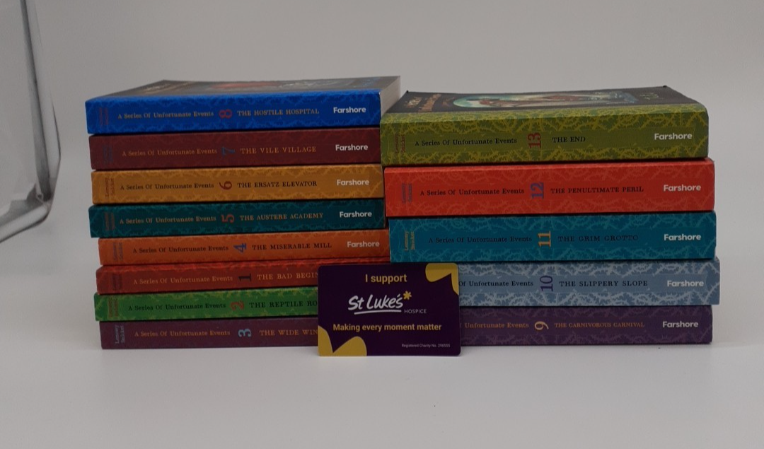 Lemony Snicket A Series of Unfortunate Events, books 1-13 paperbacks