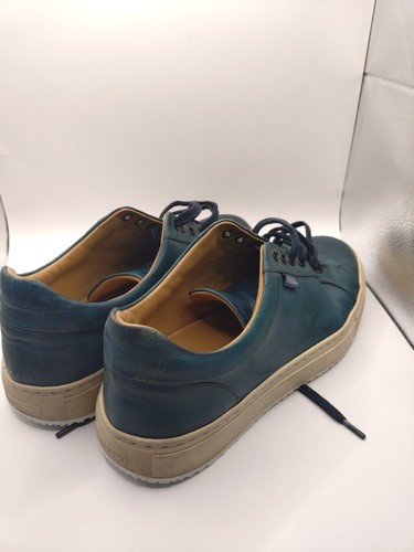 Barker Sam Mens Trainers UK Size 9 Dark Teal PT No 474856 ( New Soles ) - Picture 3 of 22