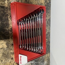 Snap-on Oex711b 11pc Sae Combination Wrench Set 38-1in Chrome Finish Snap-on Oex711b 11pc Sae Combination Wrench Set 38-1in Chrome Finish